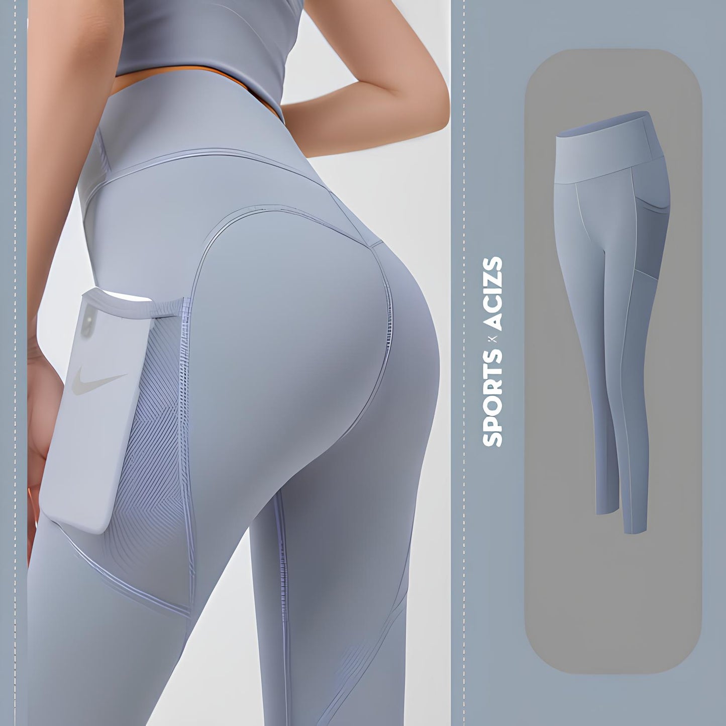 Leggings with pocket (9 Variants)