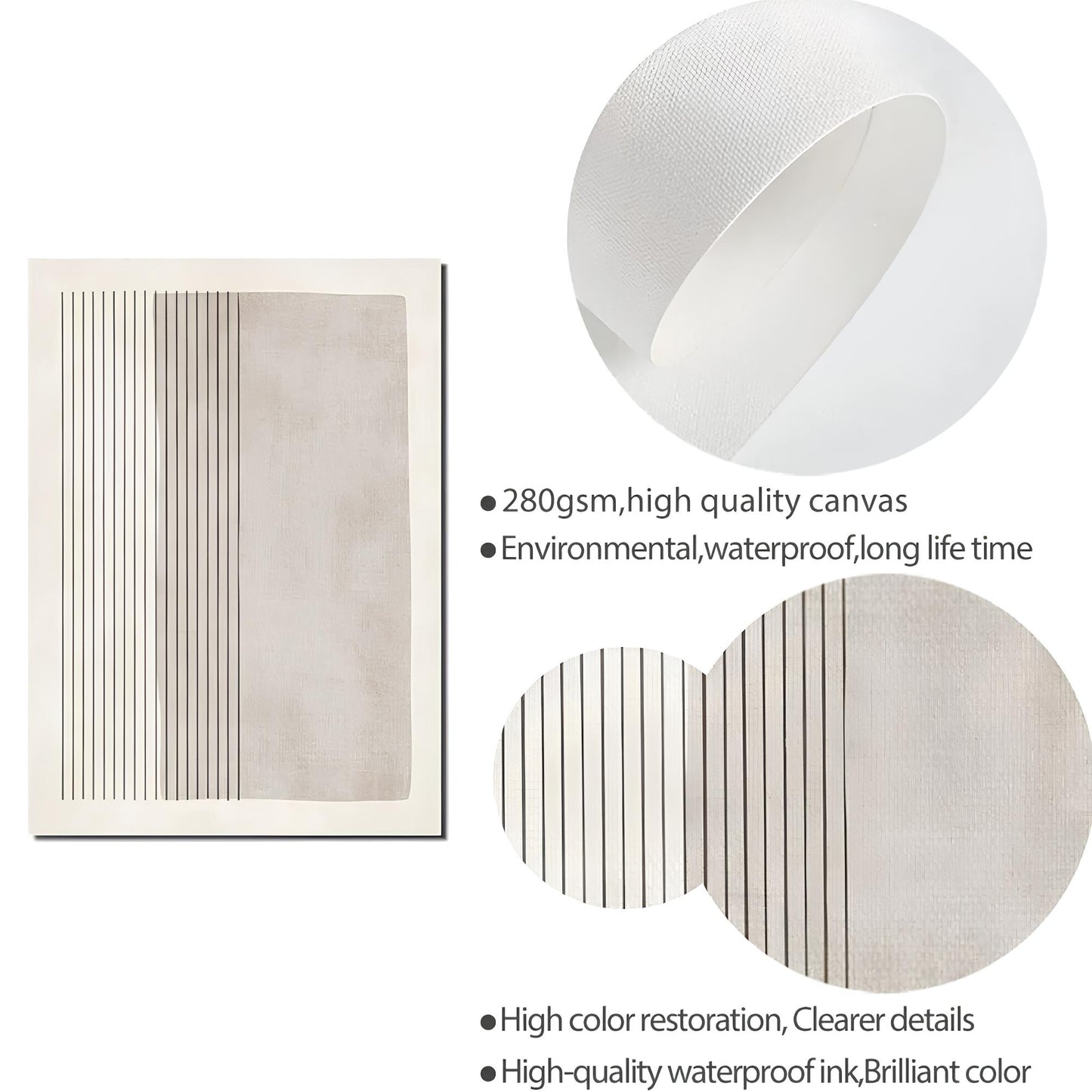 ABSTRACT PRINTS ON CANVAS (2 Variants)