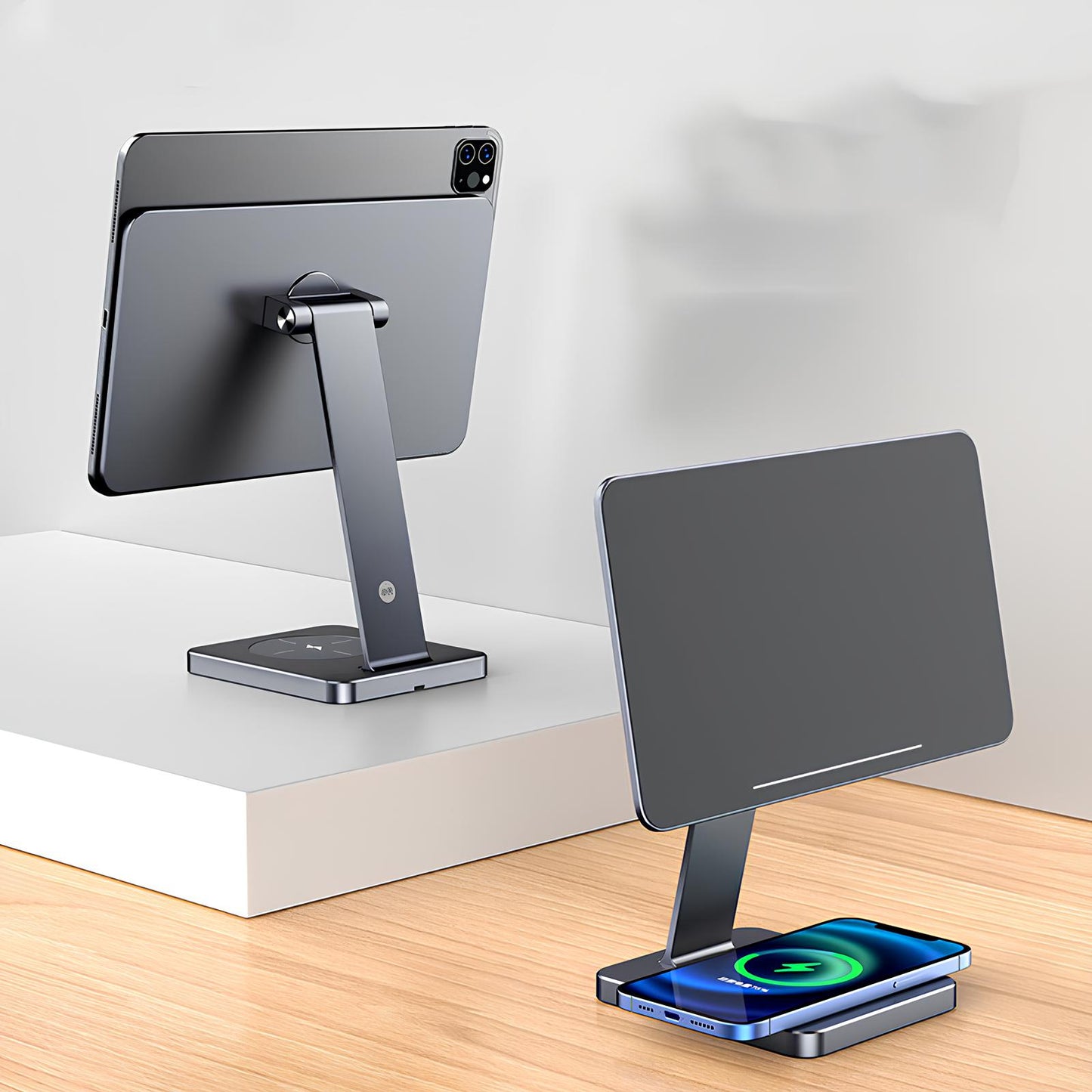 MAGNETIC CHARGING STAND FOR IPAD