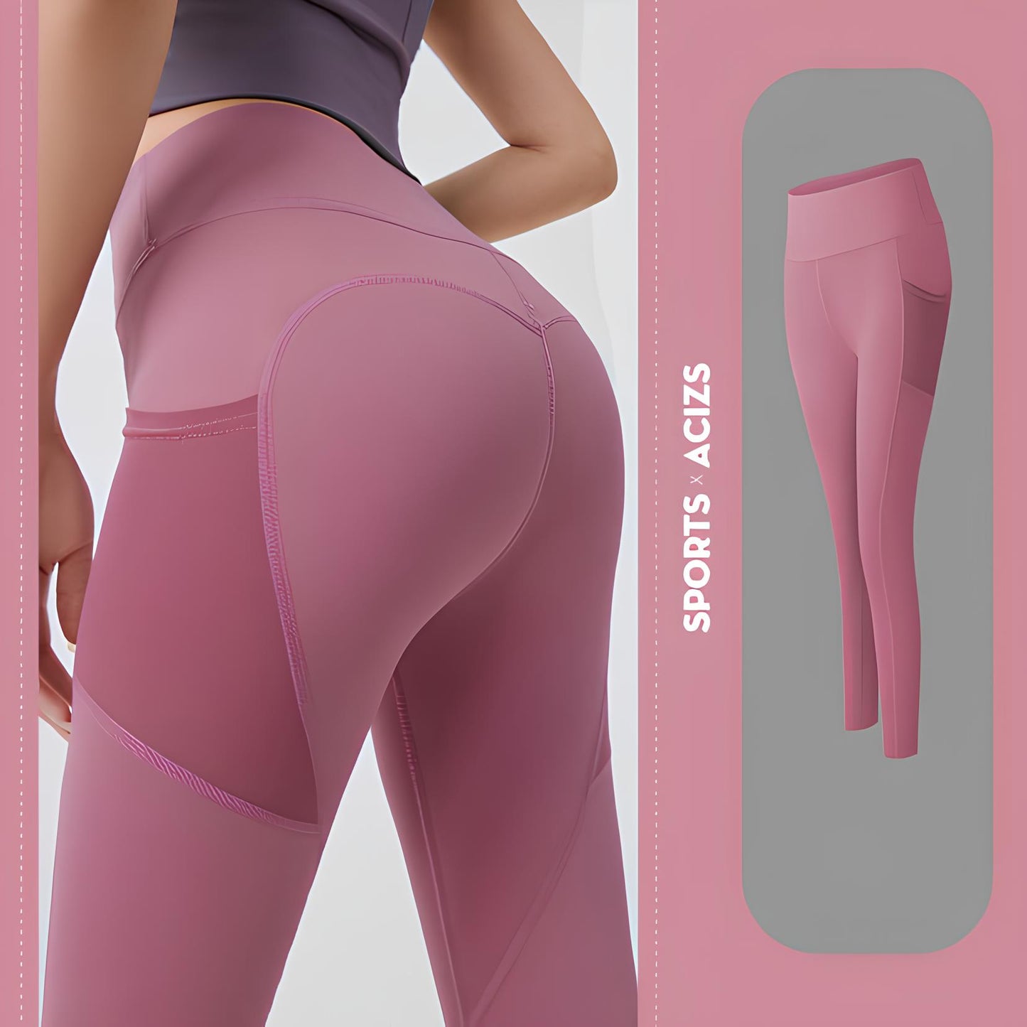 Leggings with pocket (9 Variants)