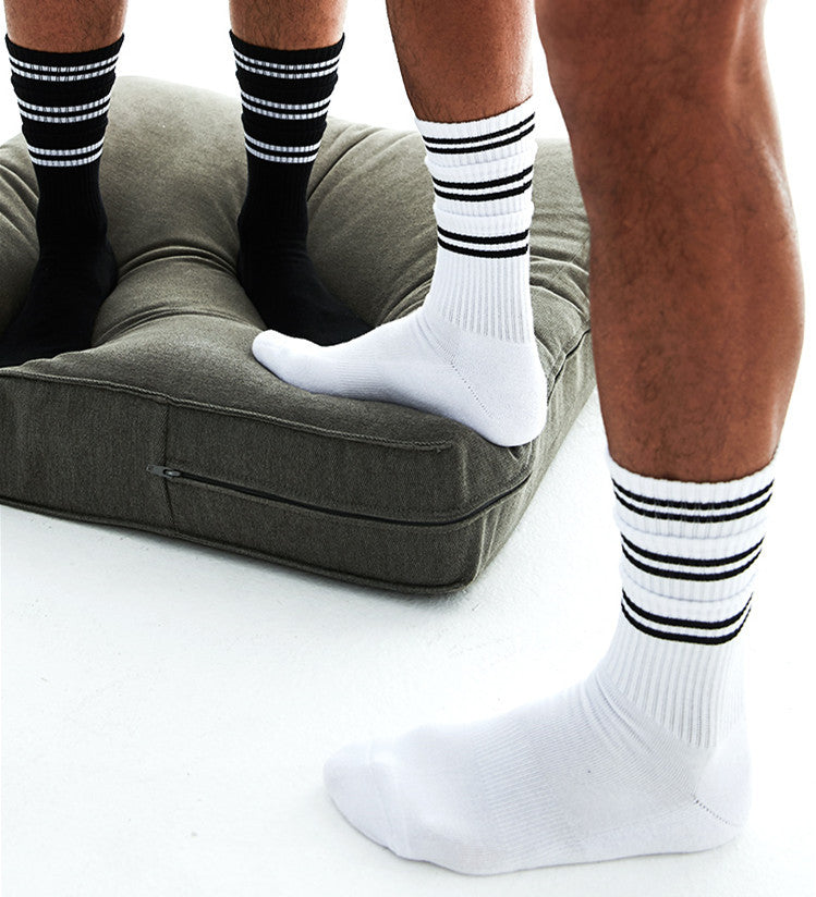 Men's fitness sports cotton socks