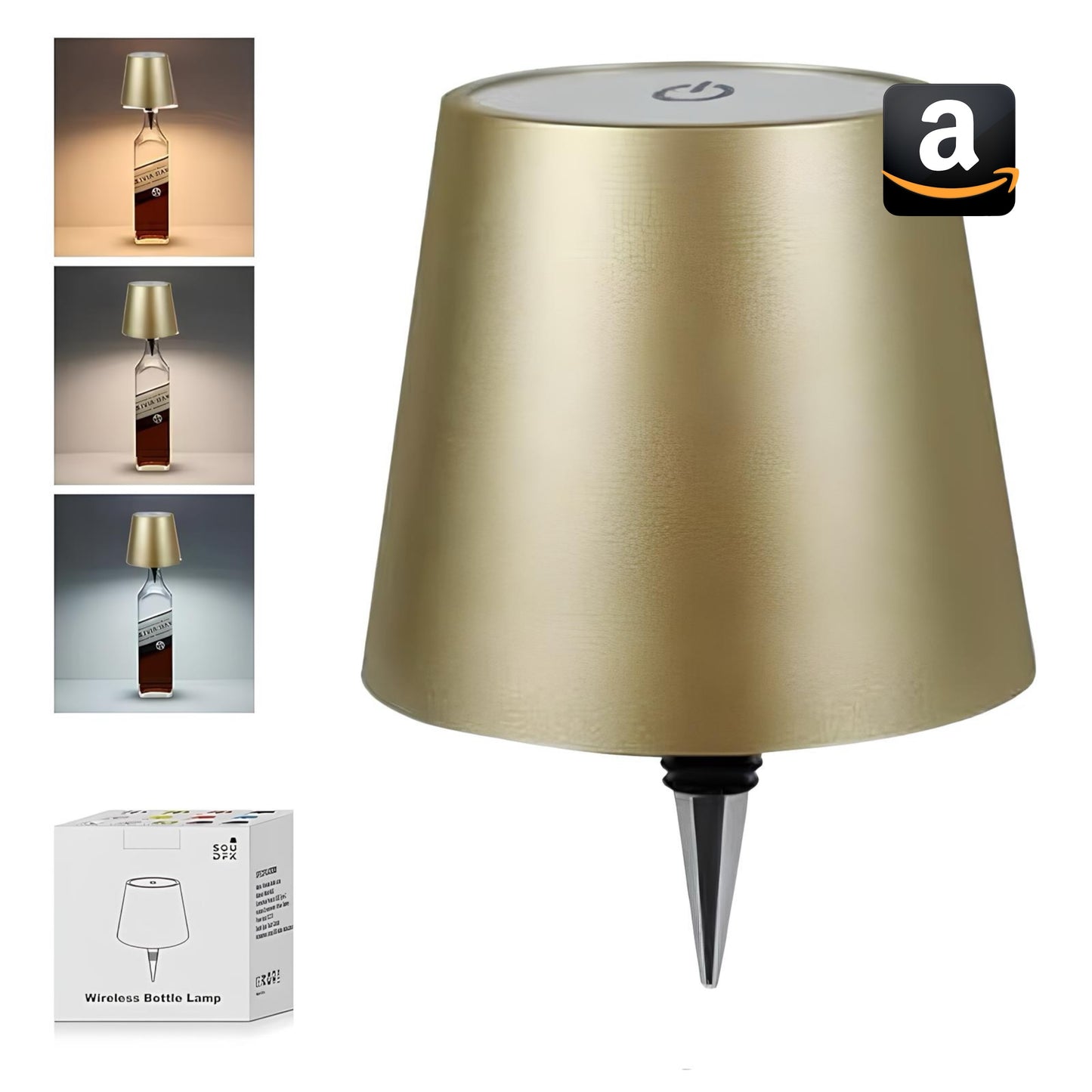 WIRELESS BOTTLE LAMP (10 Variants)