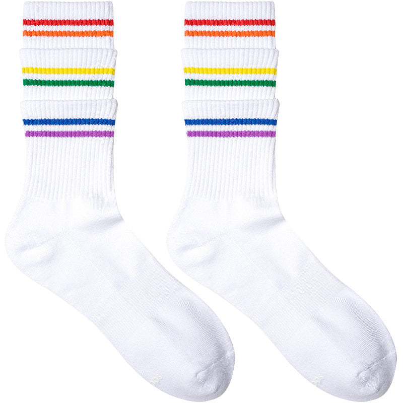 Men's fitness sports cotton socks