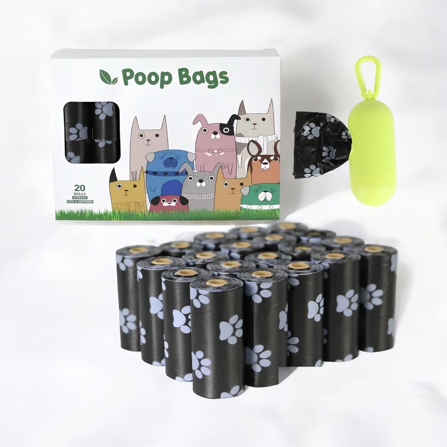 ECO-FRIENDLY POOP BAGS (4 Variants)