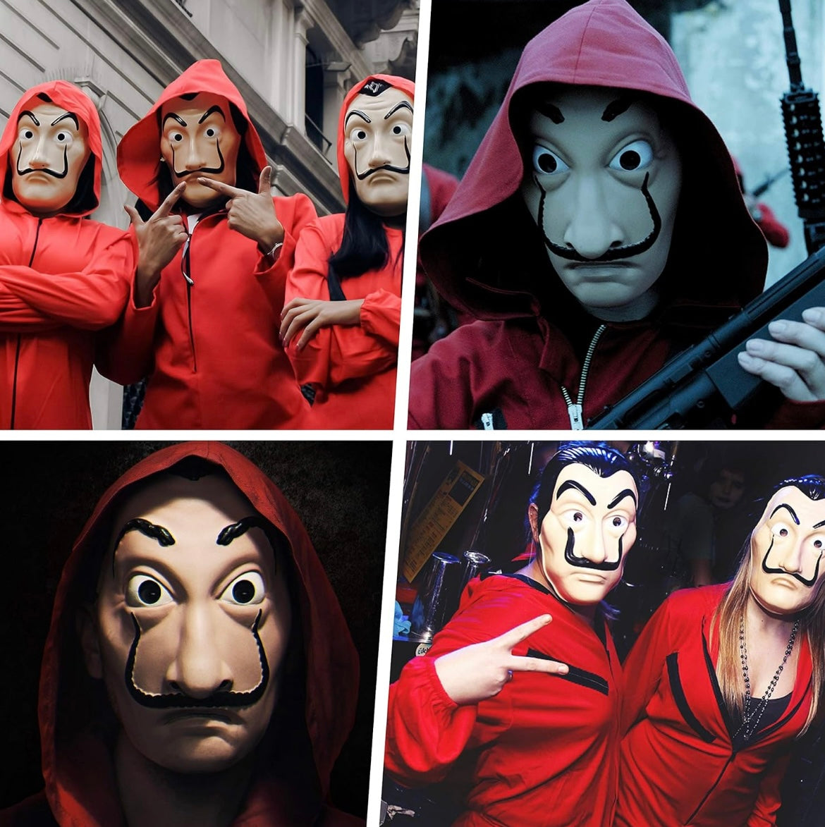 Plastic MASK 'Salvador Dalí'