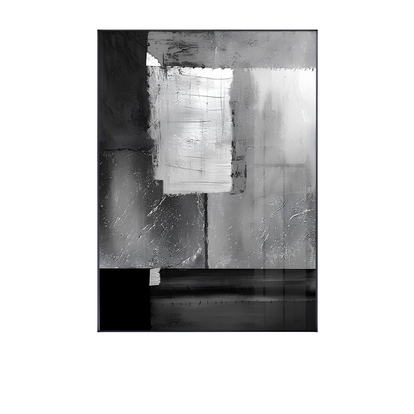 ABSTRACT PRINT ON CANVAS 'Scandinavia' (5 Variants)
