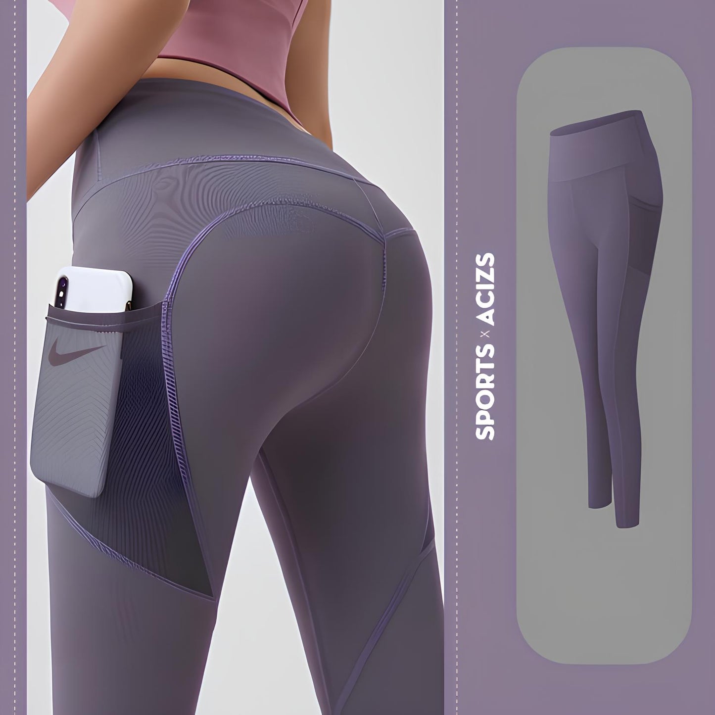 Leggings with pocket (9 Variants)