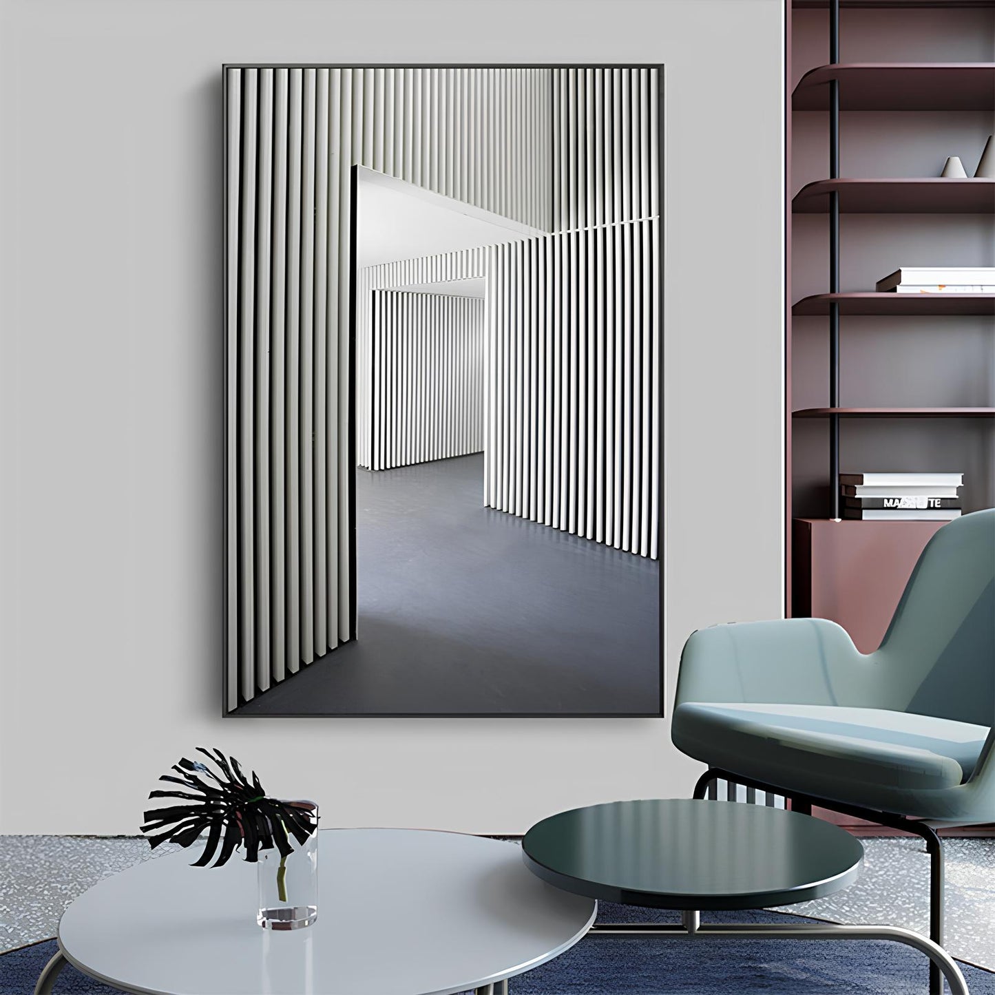 ABSTRACT PRINT ON CANVAS 'Illusion'