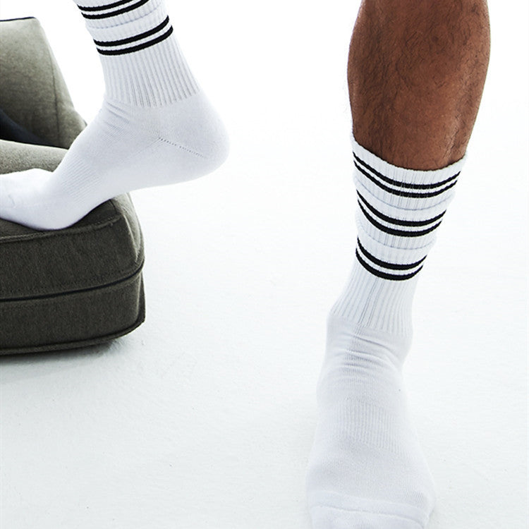 Men's fitness sports cotton socks