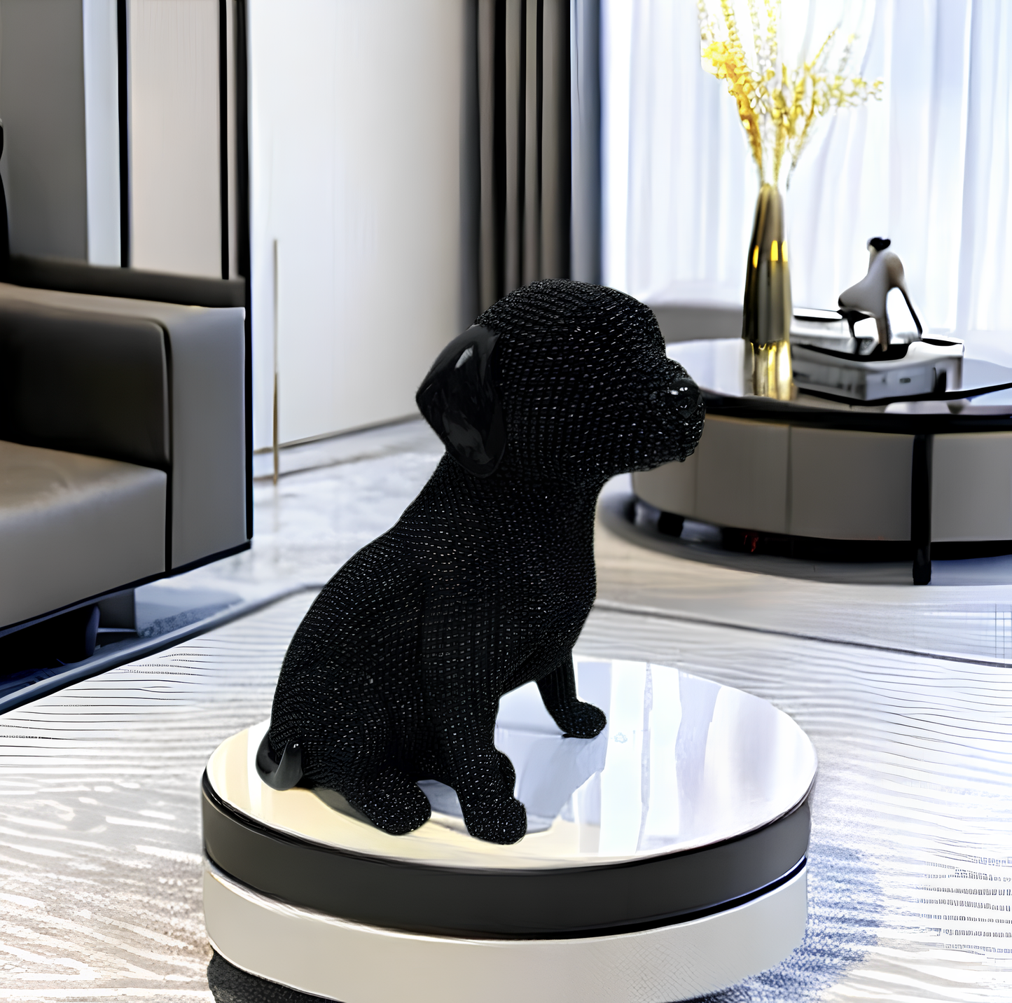 RESIN SCULPTURE 'French Bulldog' 'Chihuahua' 'Labrador' (3 Variants)