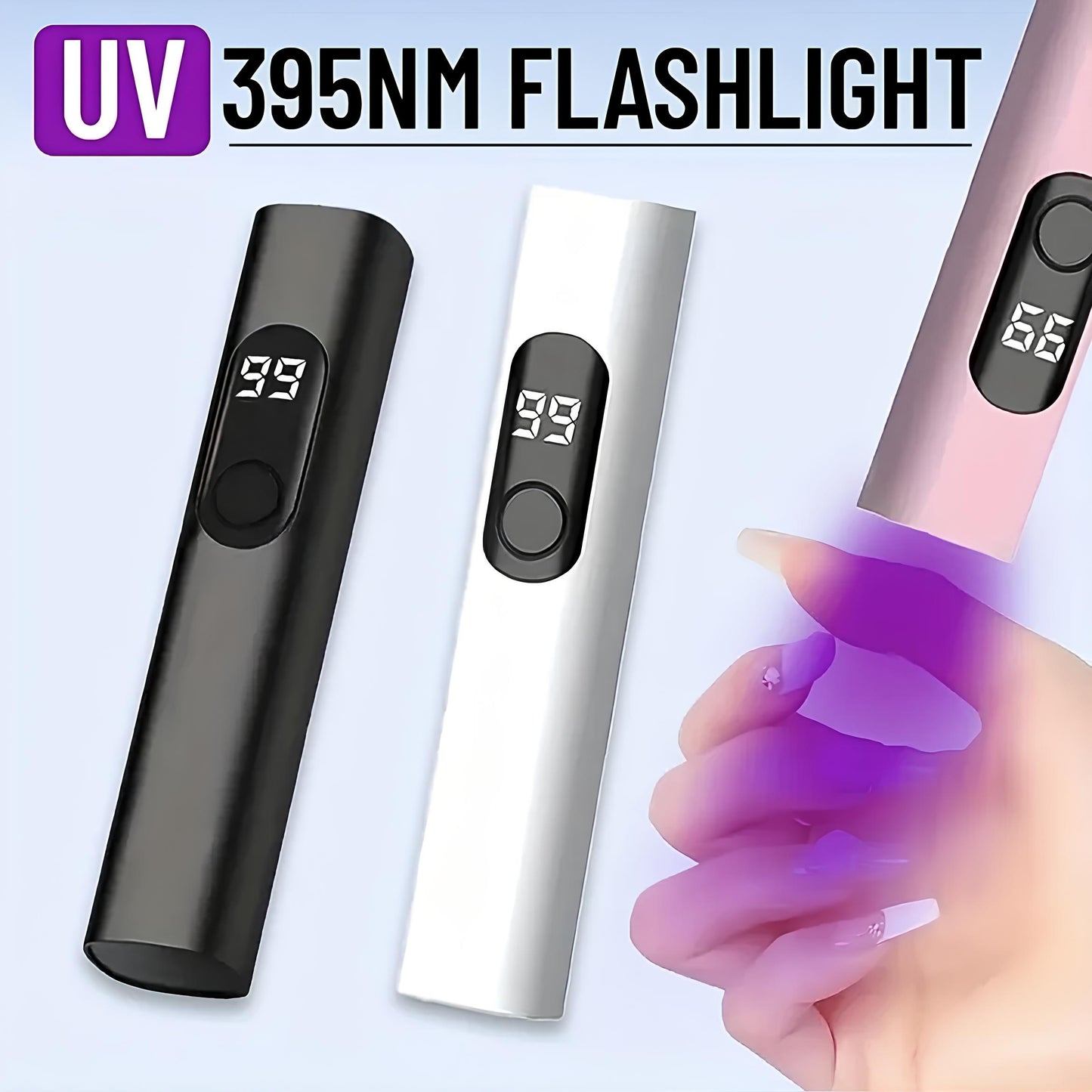 LAMPADA LED UV (Nails + Ispezione Ambienti) (2 Varianti) | MACROCOSM