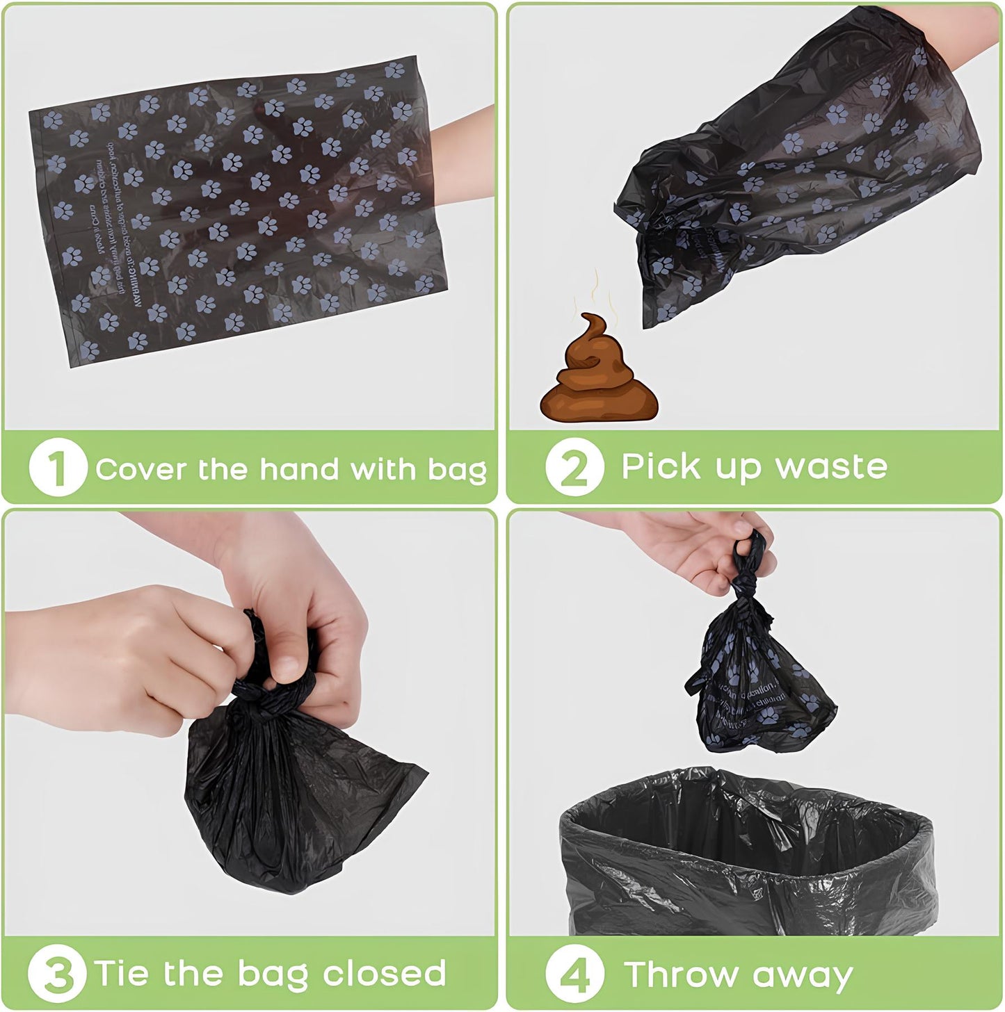 ECO-FRIENDLY POOP BAGS (4 Variants)