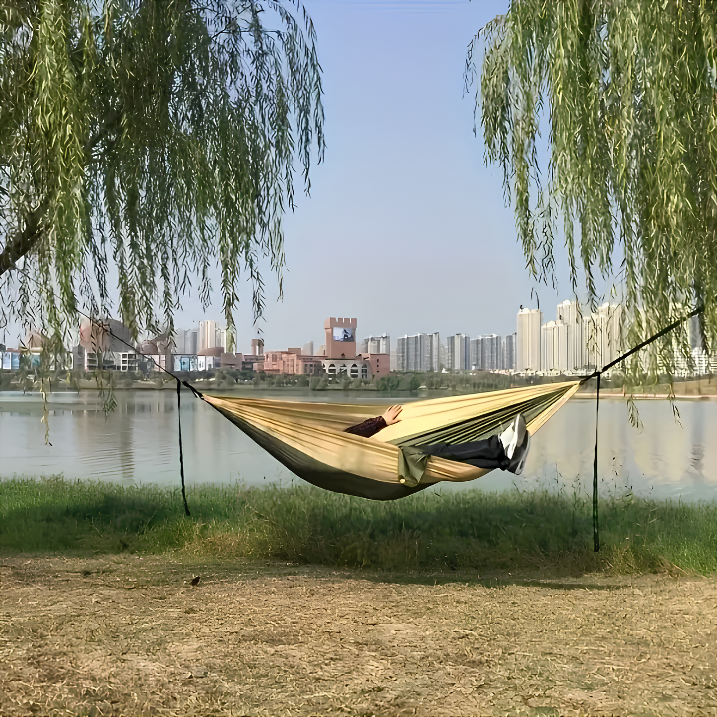 DOUBLE CAMPING HAMMOCK (Kit included)