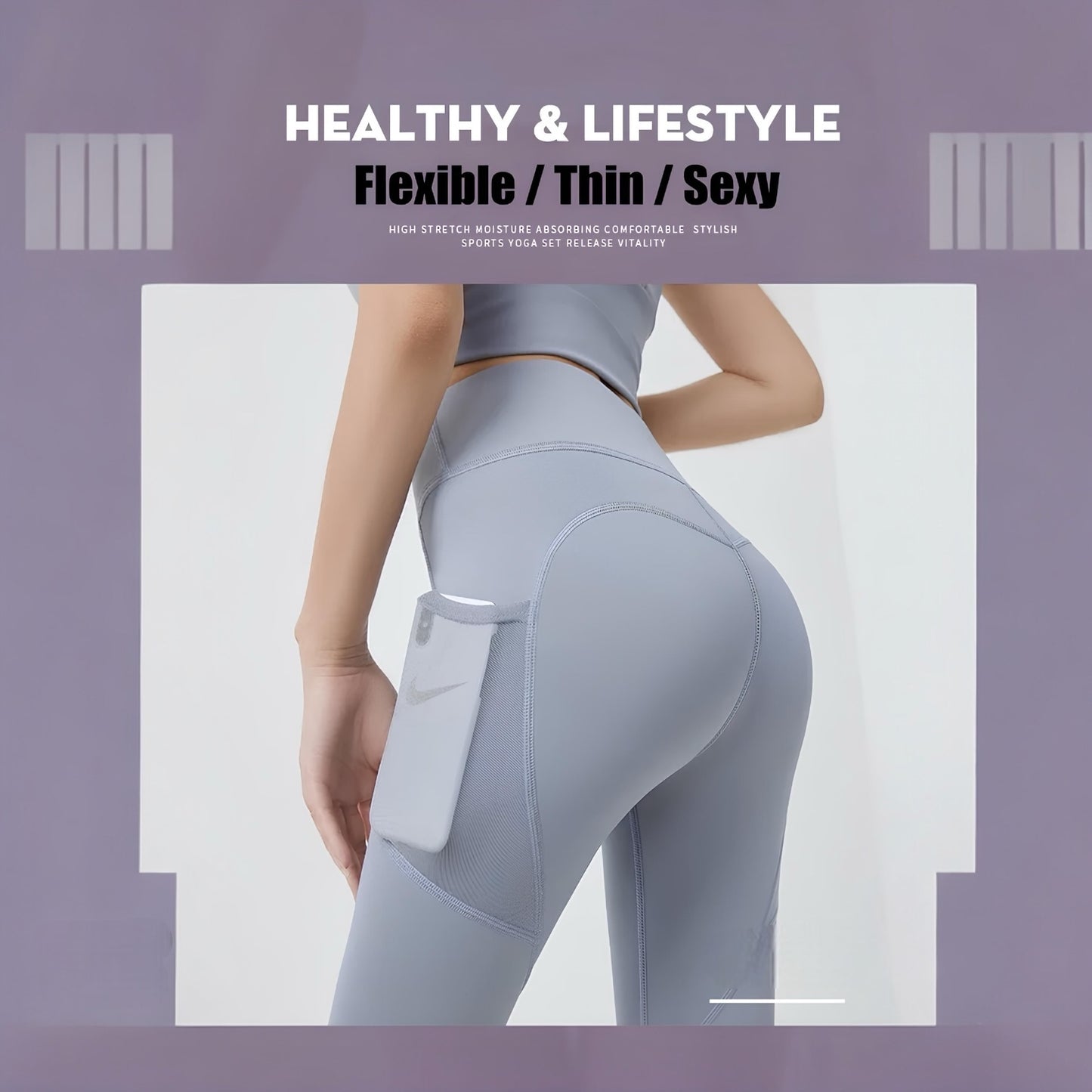 Leggings with pocket (9 Variants)