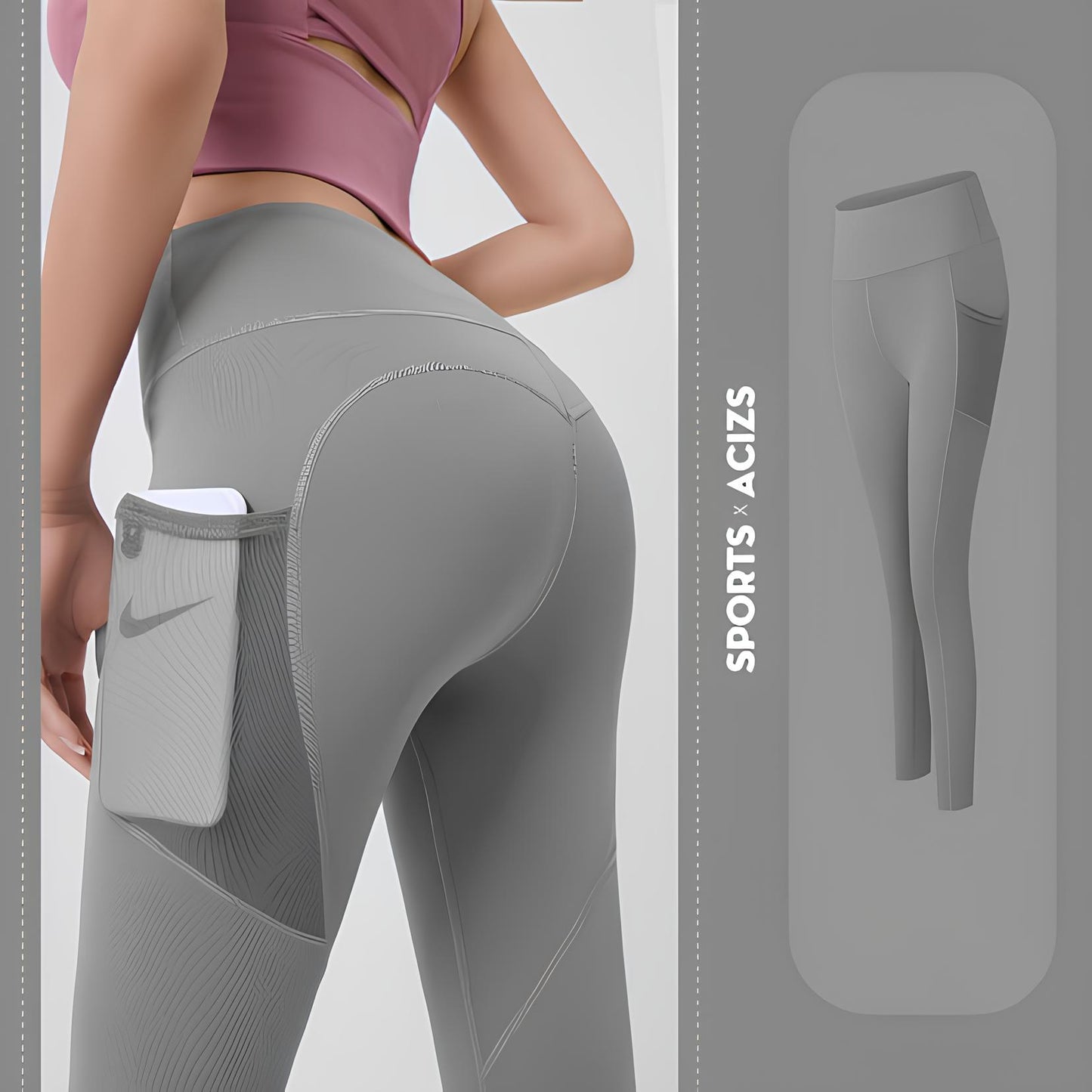 Leggings with pocket (9 Variants)