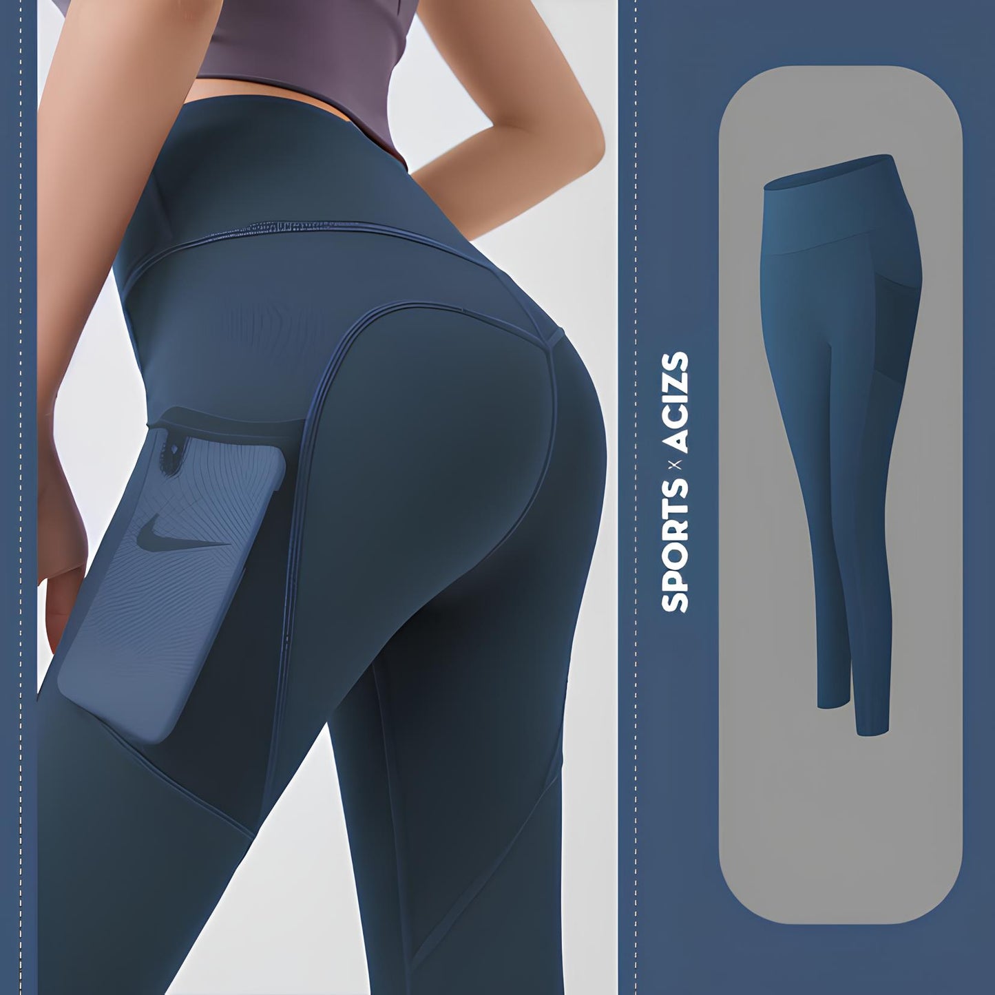 Leggings with pocket (9 Variants)