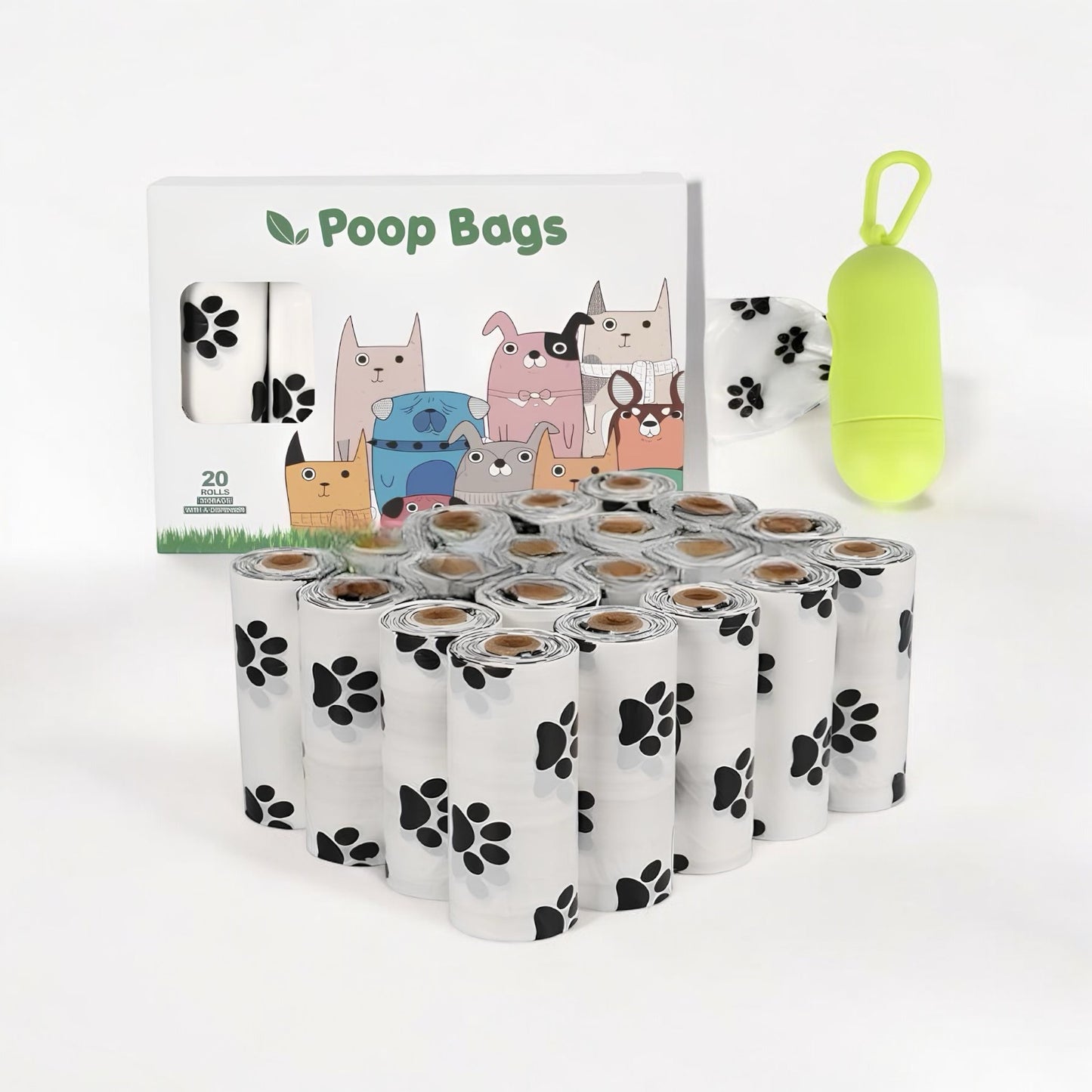 ECO-FRIENDLY POOP BAGS (4 Variants)