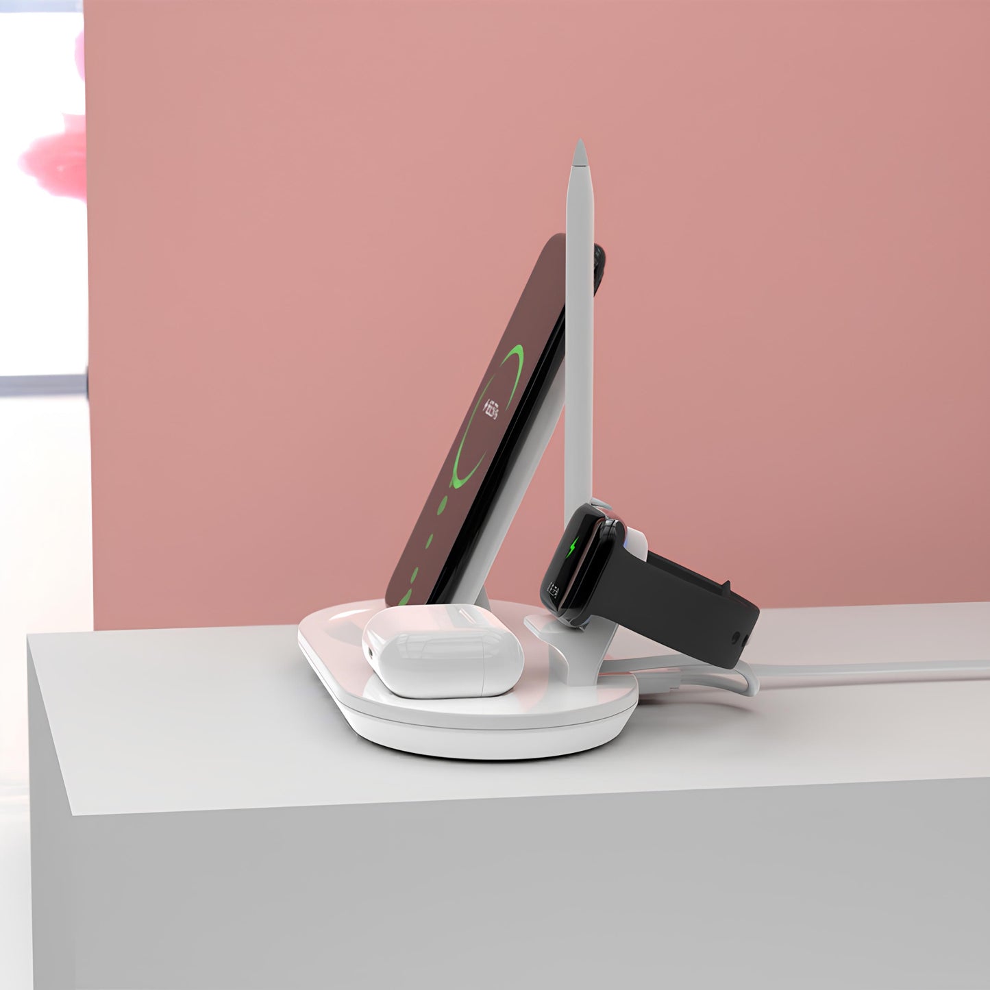 MULTIFUNCTIONAL WIRELESS 10W CHARGING STATION (2 Variants)