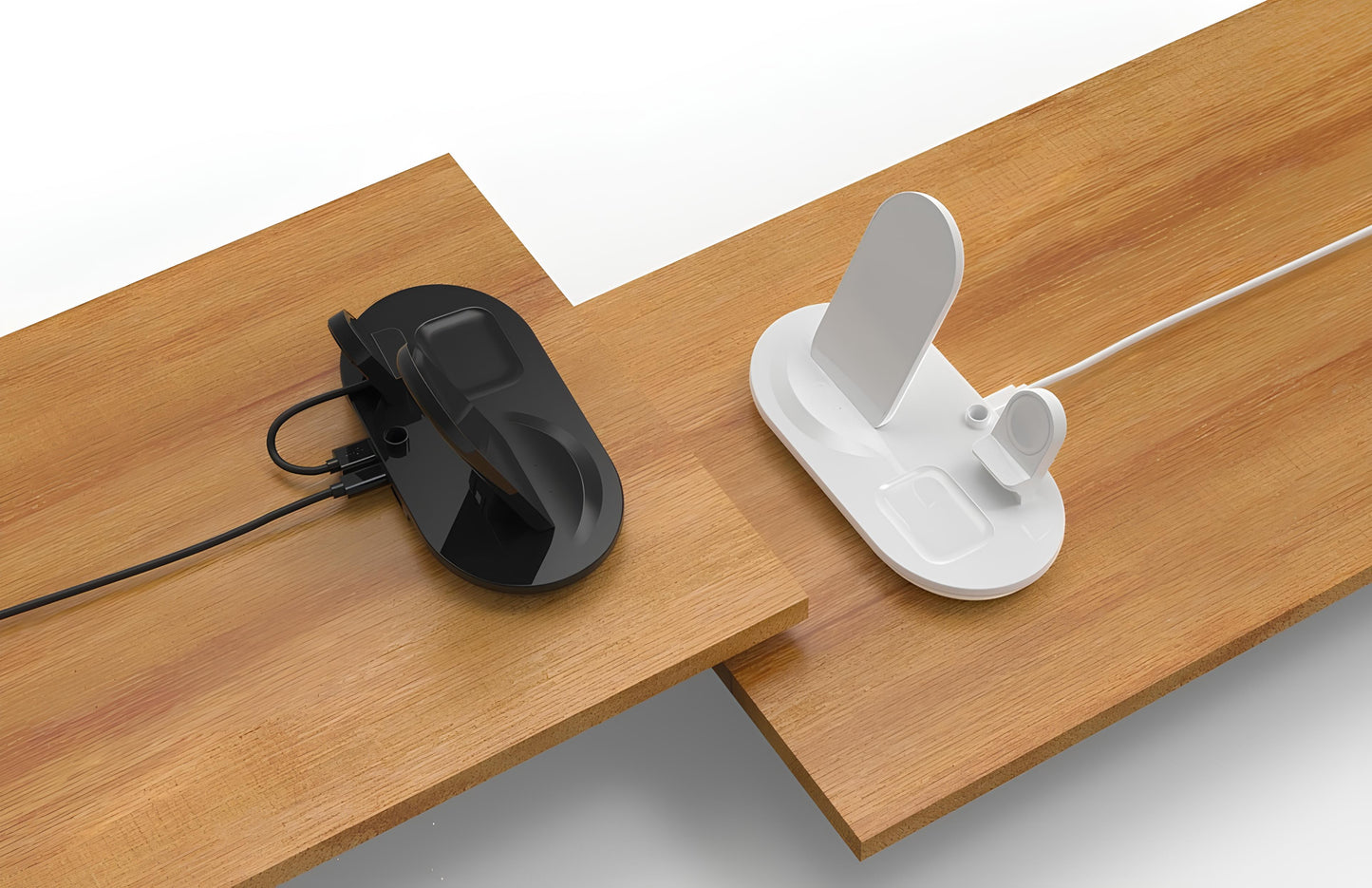 MULTIFUNCTIONAL WIRELESS 10W CHARGING STATION (2 Variants)