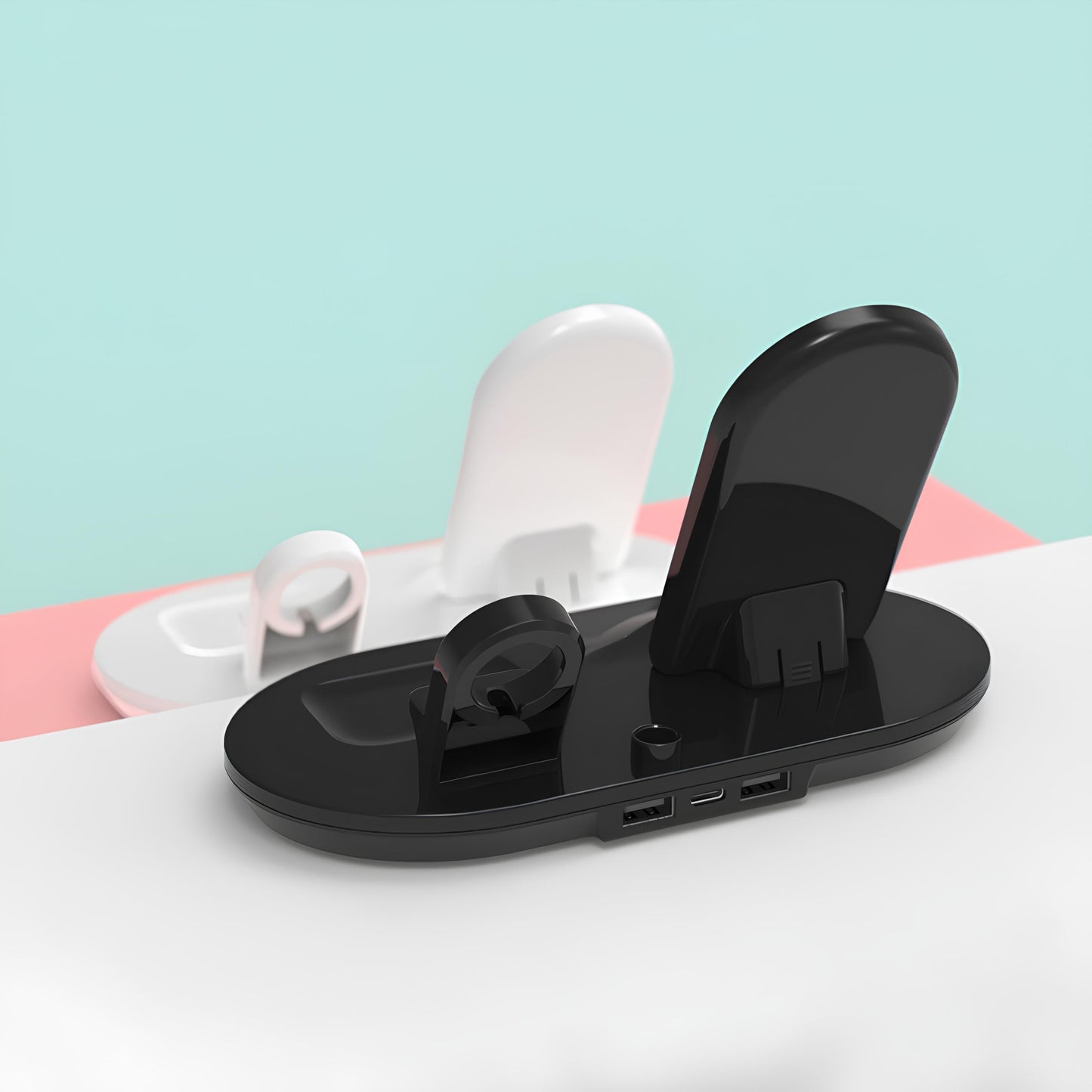 MULTIFUNCTIONAL WIRELESS 10W CHARGING STATION (2 Variants)