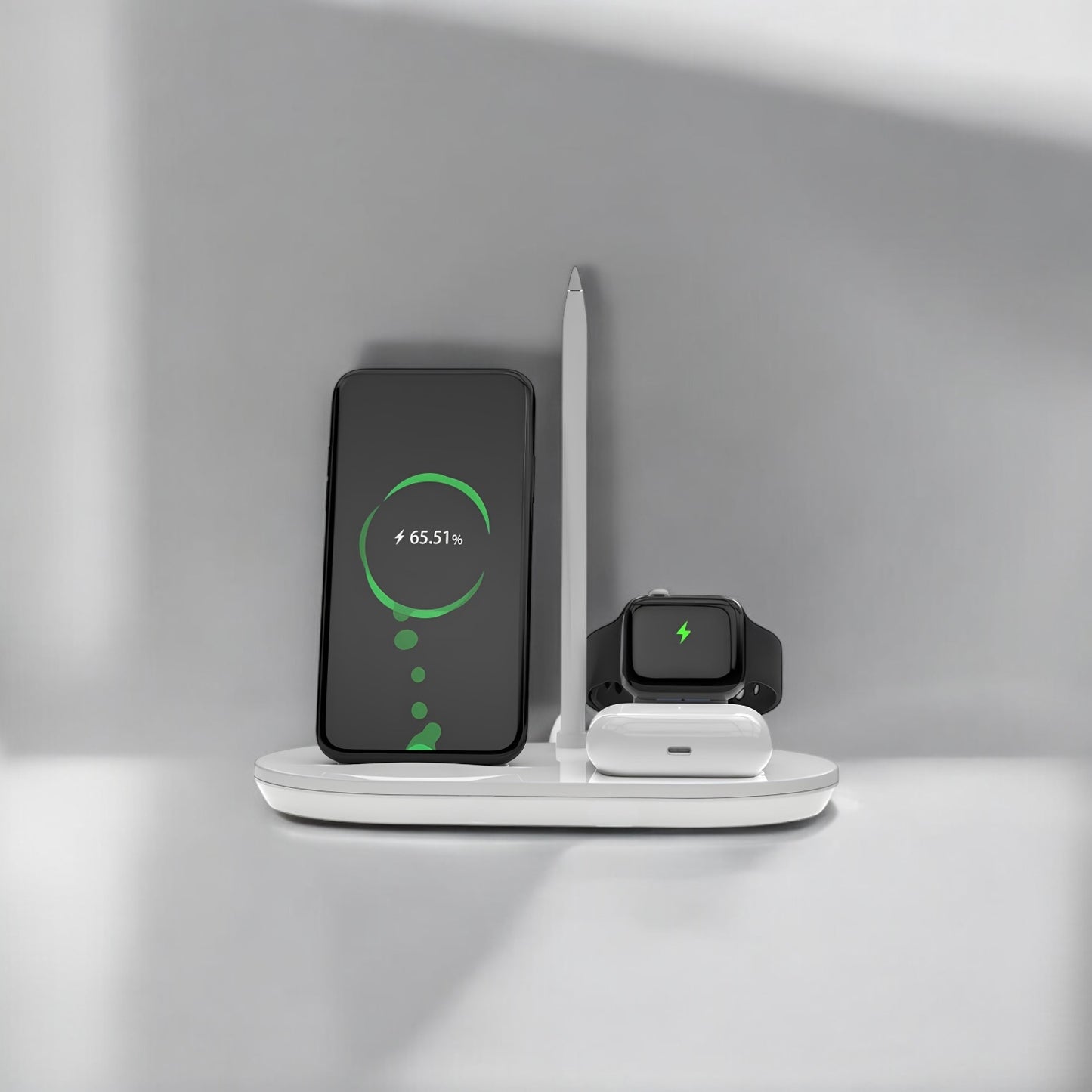 MULTIFUNCTIONAL WIRELESS 10W CHARGING STATION (2 Variants)