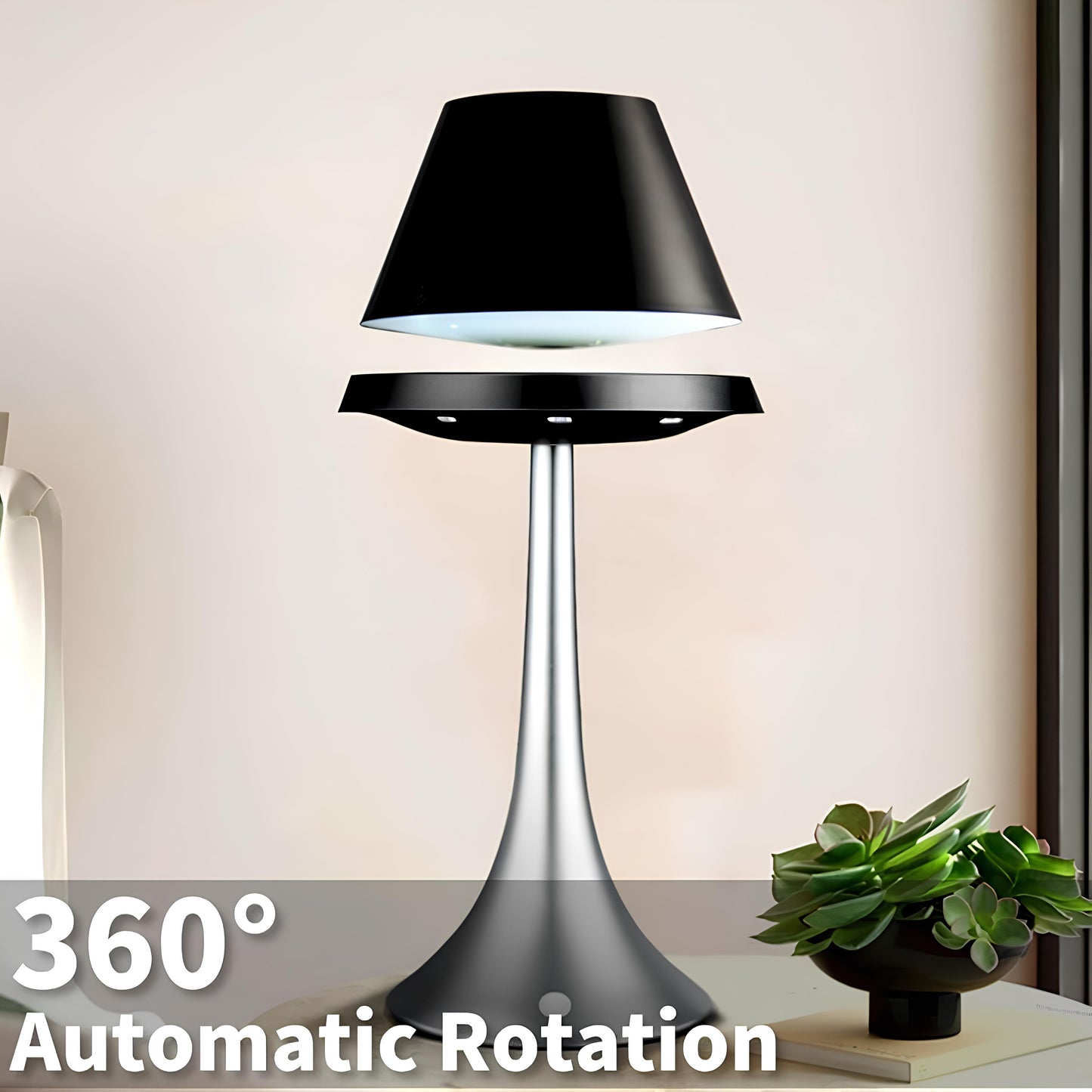 MAGNETIC LEVITATION TABLE LAMP
