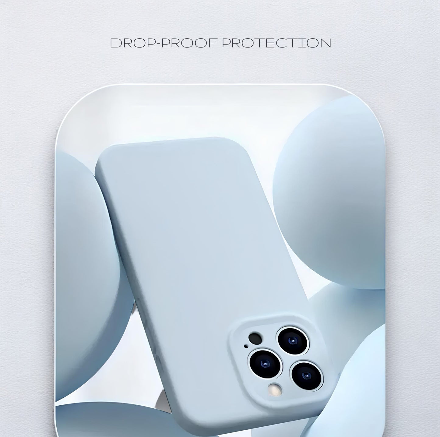 SILICONE CASE FOR IPHONE 14-15 (9 Variants)