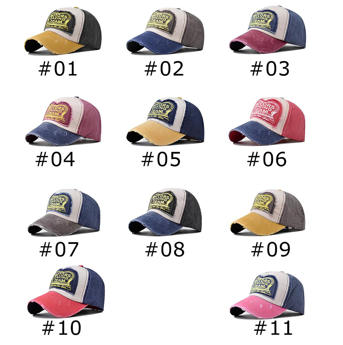 CAPPELLO BASEBALL PROT.U.V. (11 Varianti)