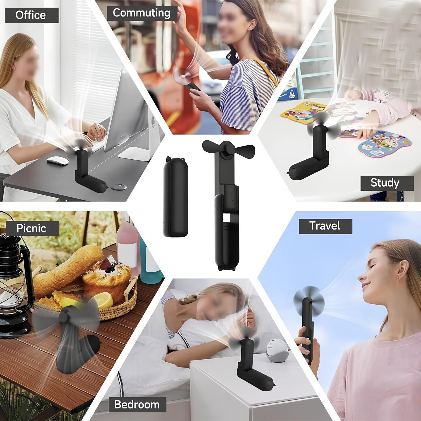 MINI MULTI-FUNCTIONAL FAN (7 Variants)