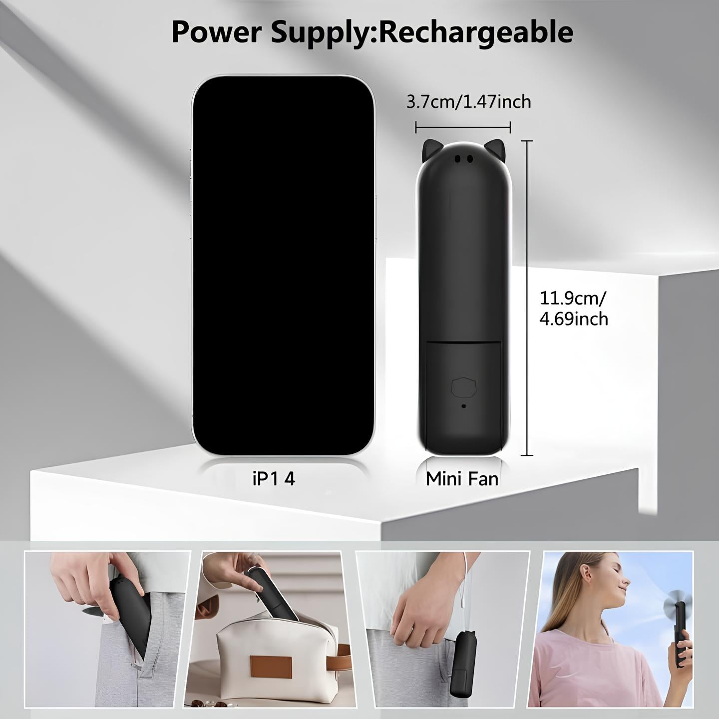 MINI MULTI-FUNCTIONAL FAN (7 Variants)
