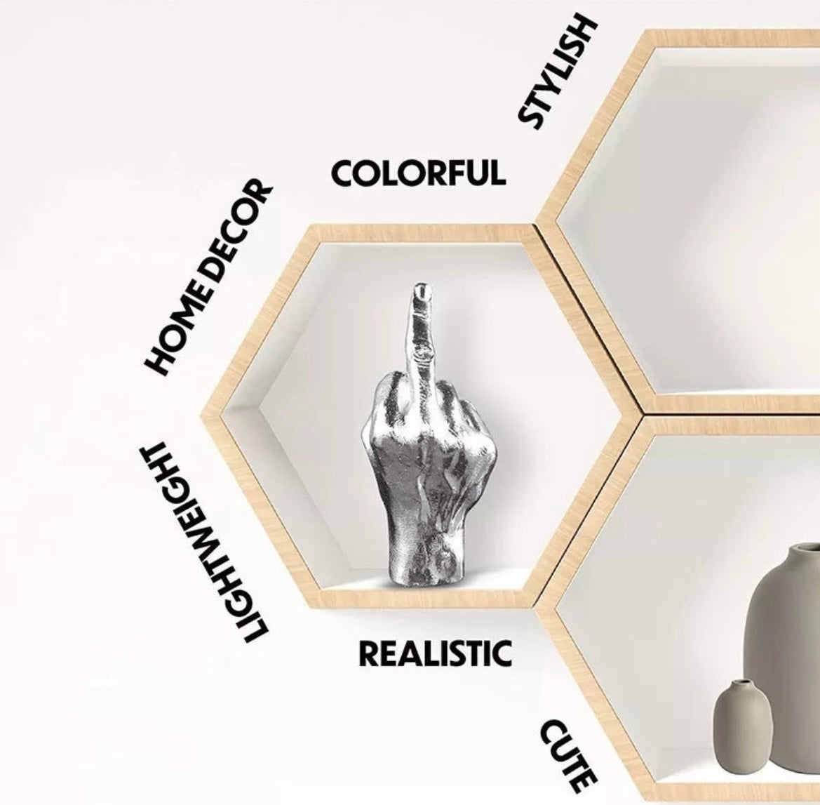 'Finger' RESIN STATUETTE (2 Variants)