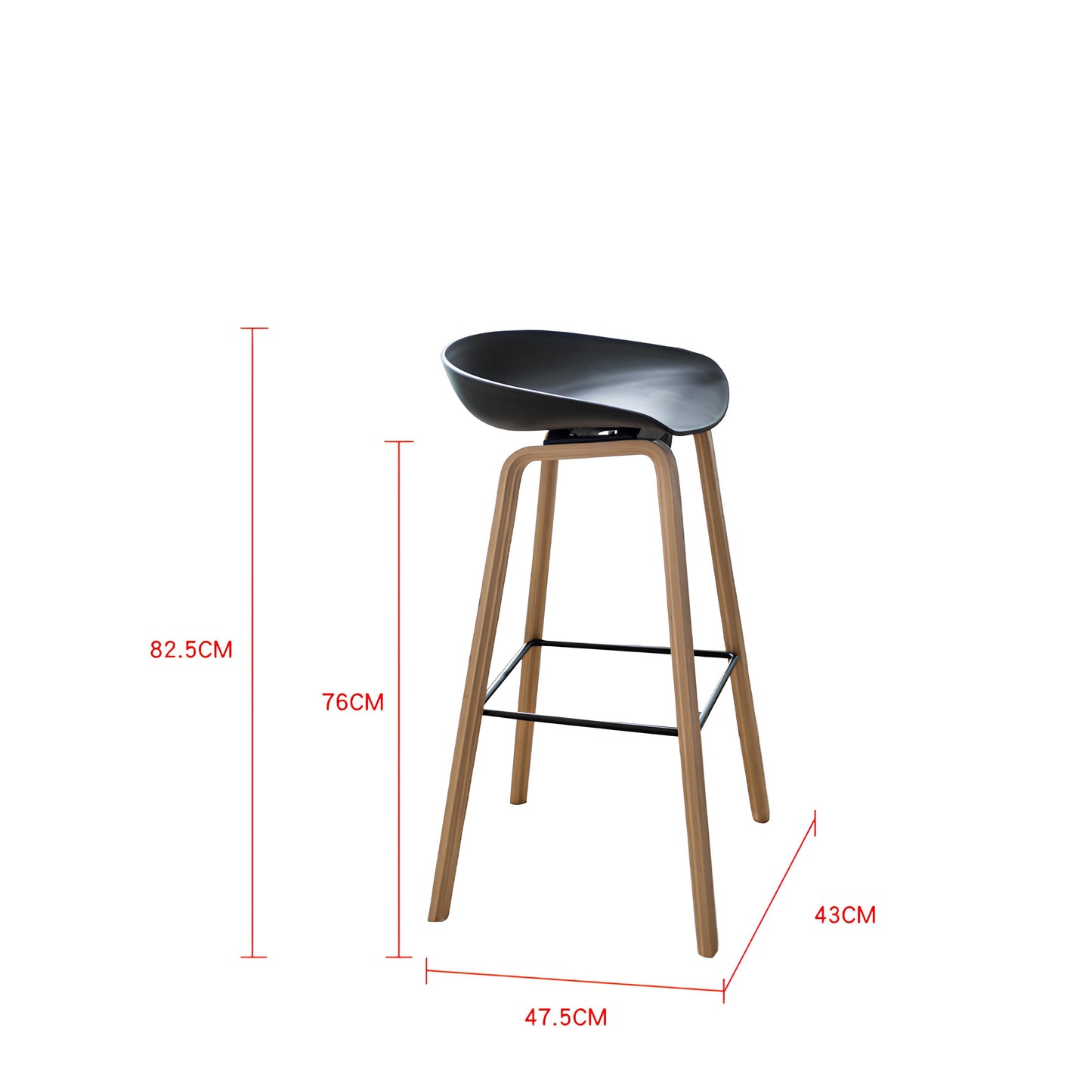 SGABELLO DA BAR IN STILE NORDICO