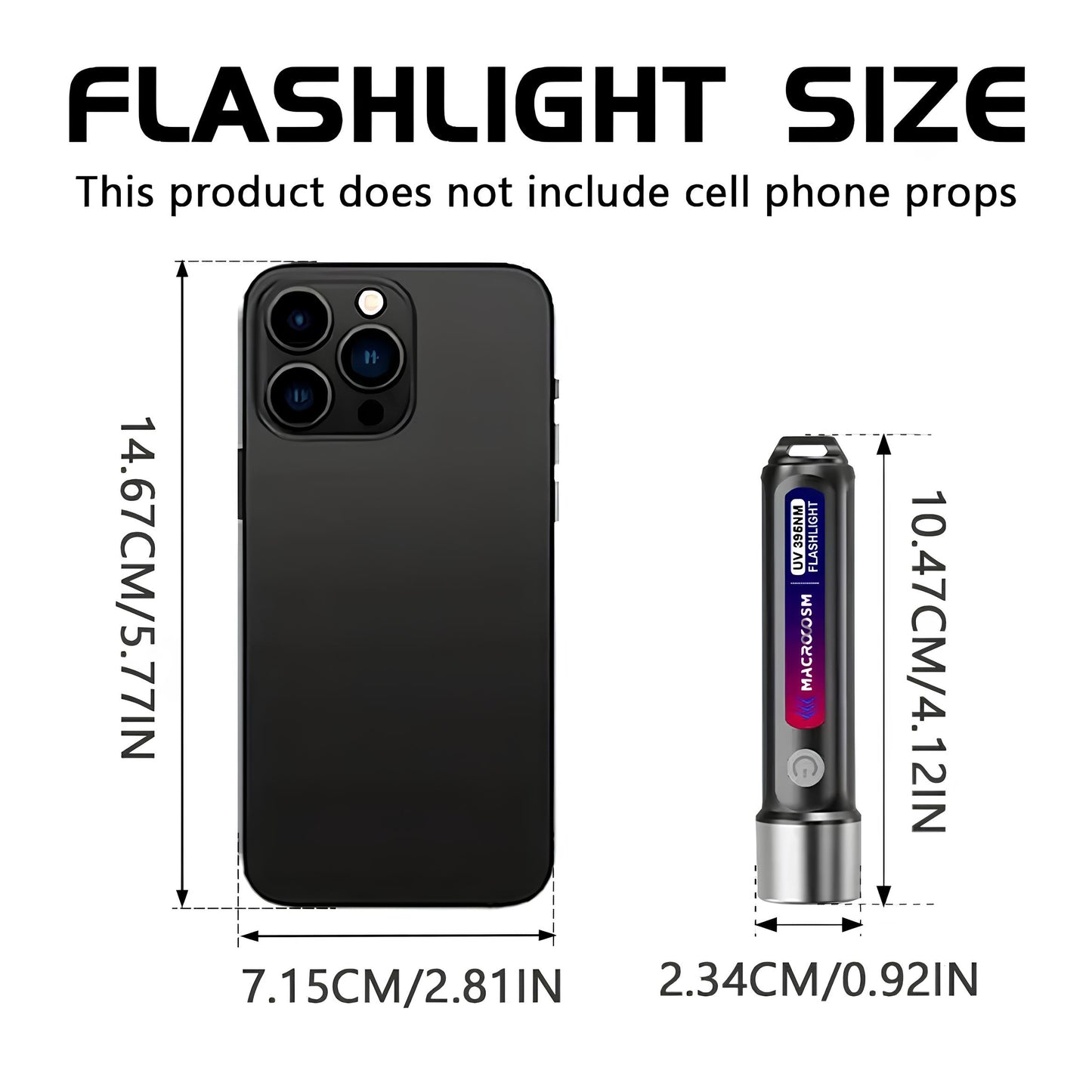 UV LED TORCH FOR ENVIRONMENTAL INSPECTION (2 Variants) | MACROCOSM