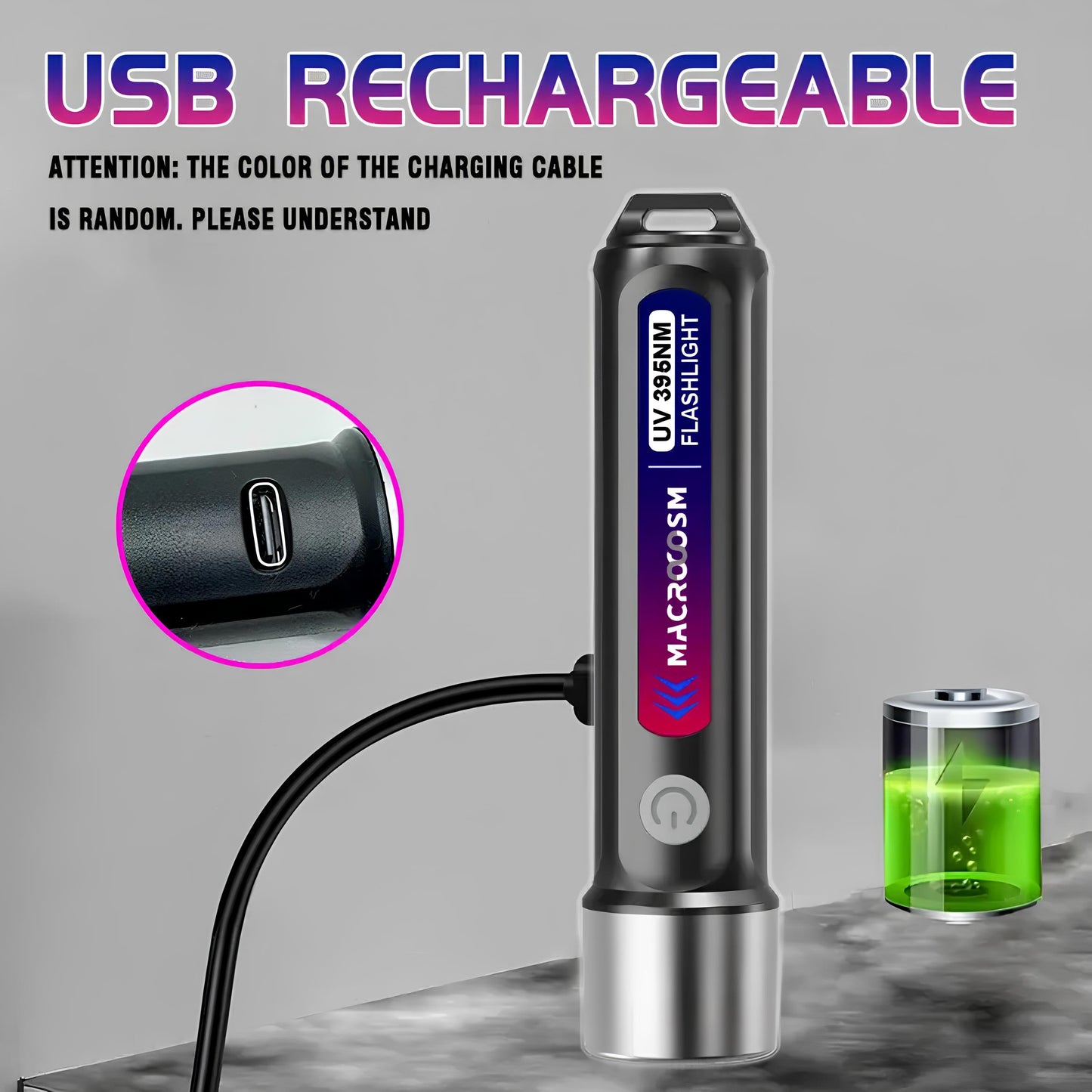 UV LED TORCH FOR ENVIRONMENTAL INSPECTION (2 Variants) | MACROCOSM