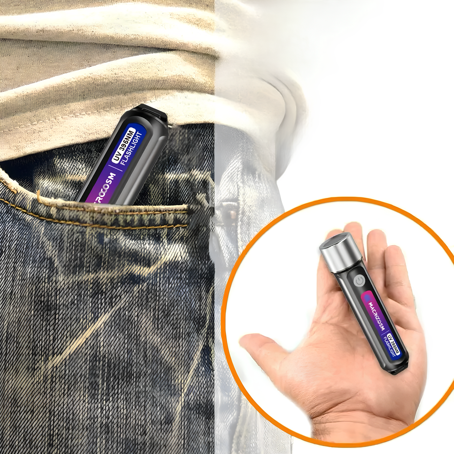 UV LED TORCH FOR ENVIRONMENTAL INSPECTION (2 Variants) | MACROCOSM