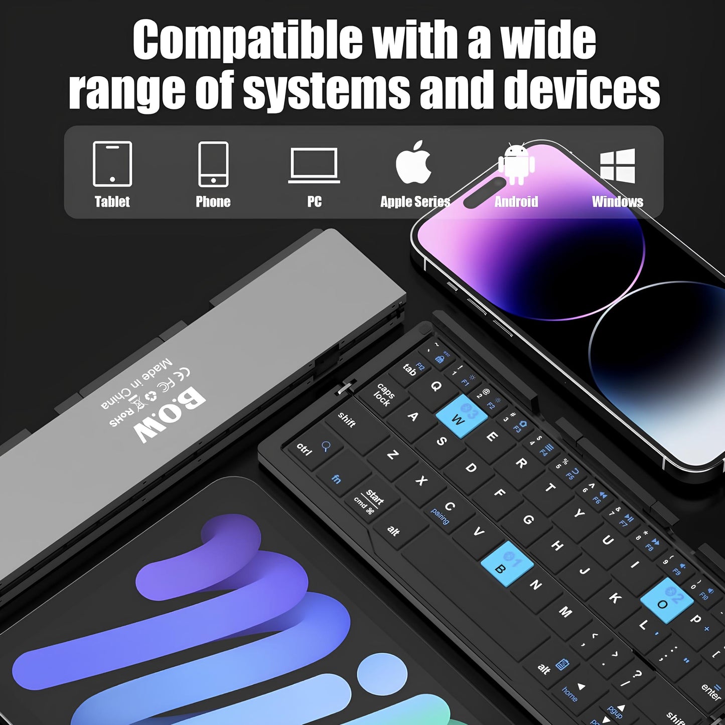PORTABLE BLUETOOTH KEYBOARD (2 Variants)