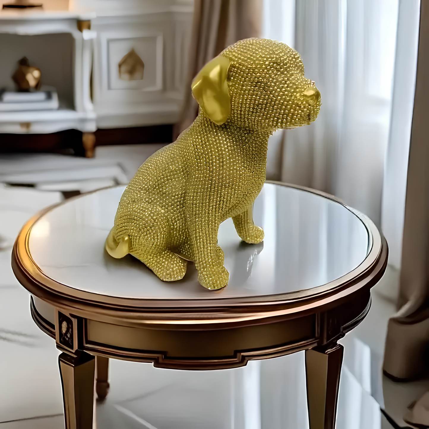 RESIN SCULPTURE 'French Bulldog' 'Chihuahua' 'Labrador' (3 Variants)