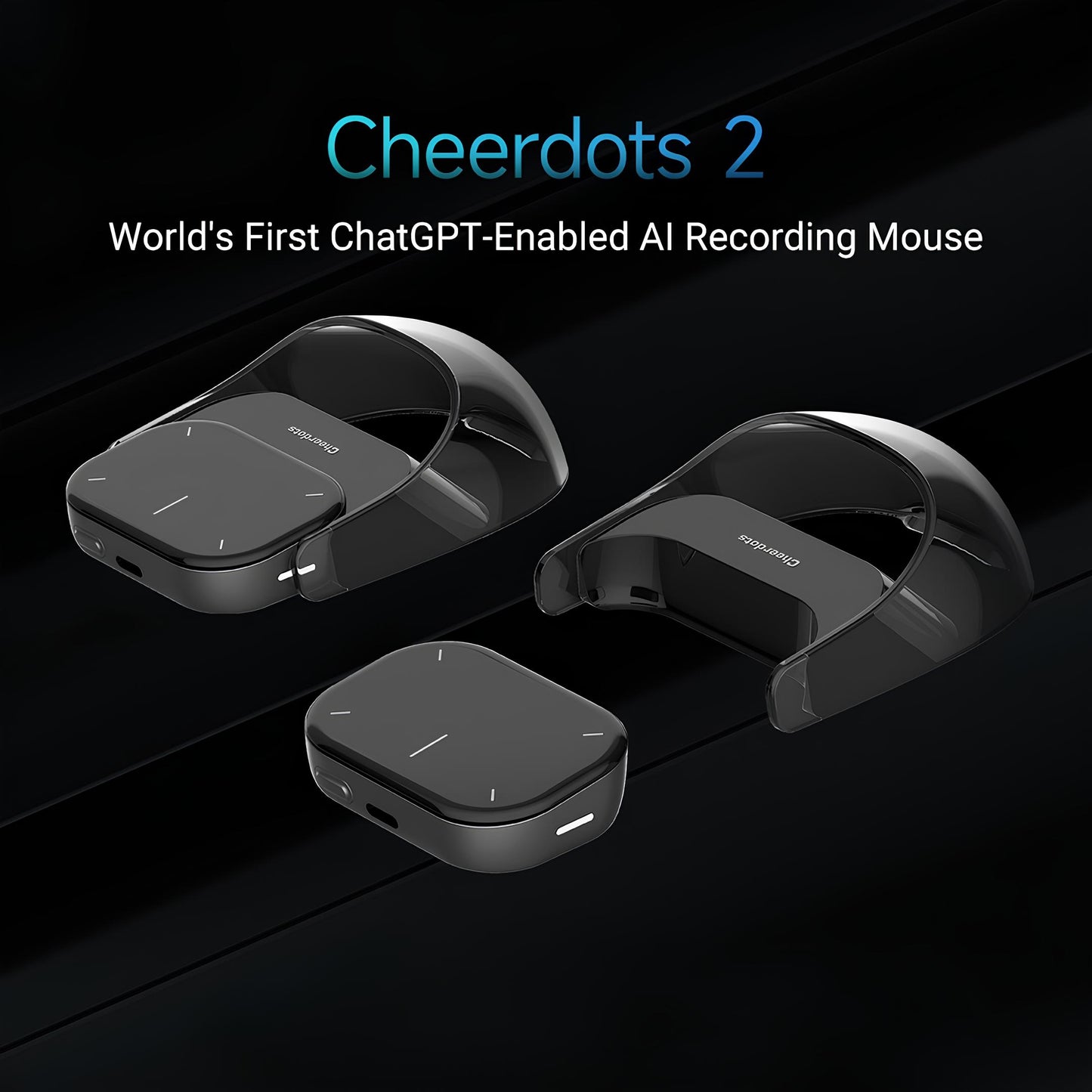 WIRELESS MOUSE WITH BUILT-IN AI | Cheerdots 2