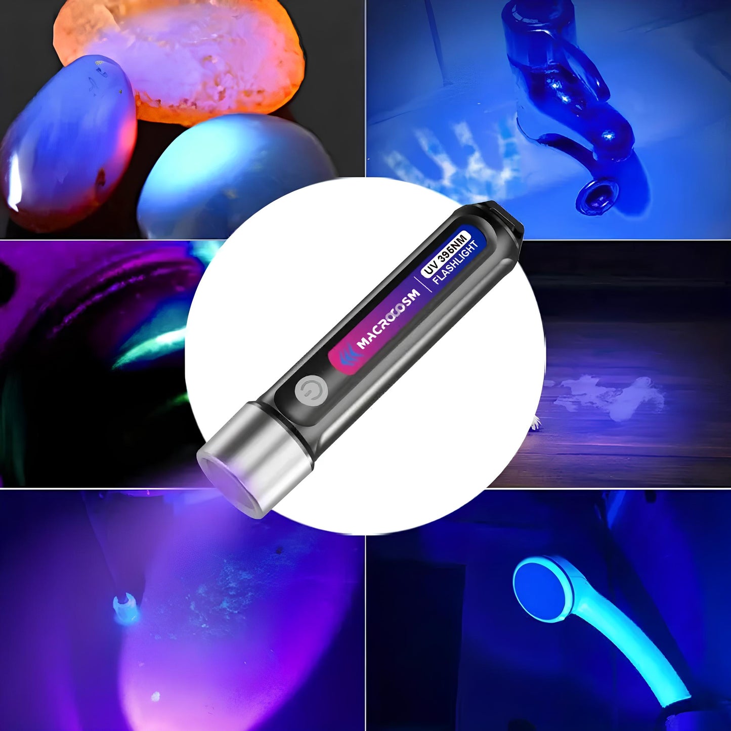 UV LED TORCH FOR ENVIRONMENTAL INSPECTION (2 Variants) | MACROCOSM