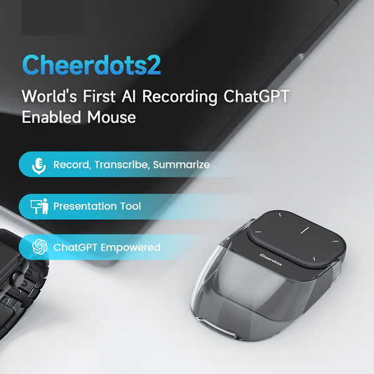 WIRELESS MOUSE WITH BUILT-IN AI | Cheerdots 2