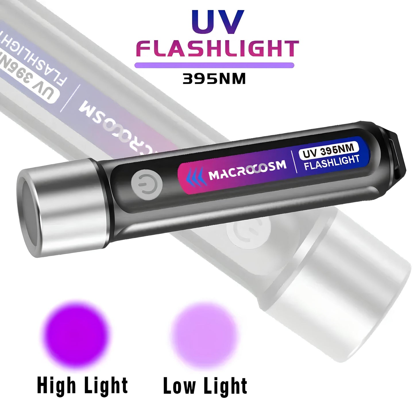 UV LED TORCH FOR ENVIRONMENTAL INSPECTION (2 Variants) | MACROCOSM