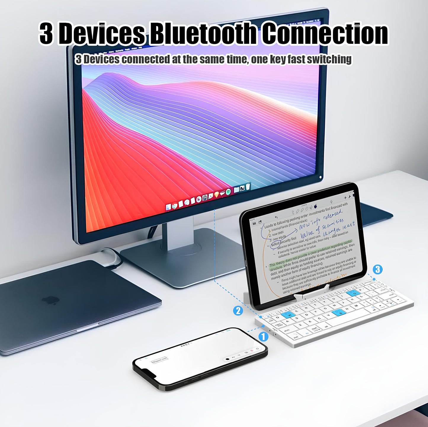 PORTABLE BLUETOOTH KEYBOARD (2 Variants)