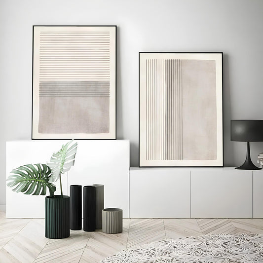 ABSTRACT PRINTS ON CANVAS (2 Variants)