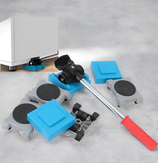LIFTING SUPPORTS with rotating pulleys