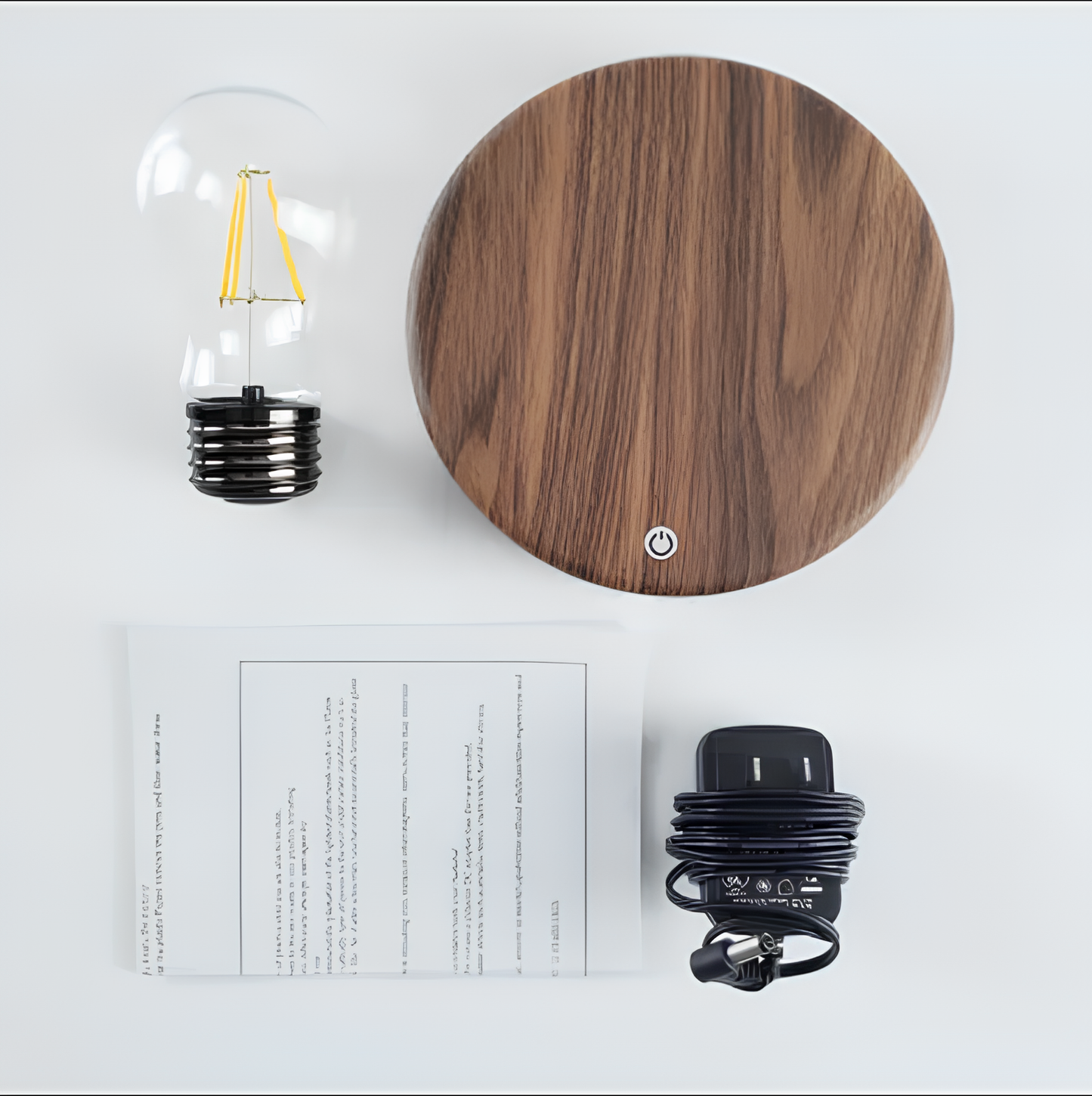 STAND WITH MAGNETIC LEVITATION BULB LAMP