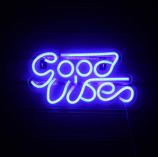 'Good Vibes' NEON SIGN